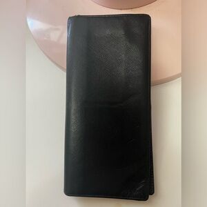 PRADA Saffiano leather long wallet (excellent lightly used  condition)